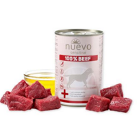 NUEVO dog Sensitive 100% Beef 400 g konzerva